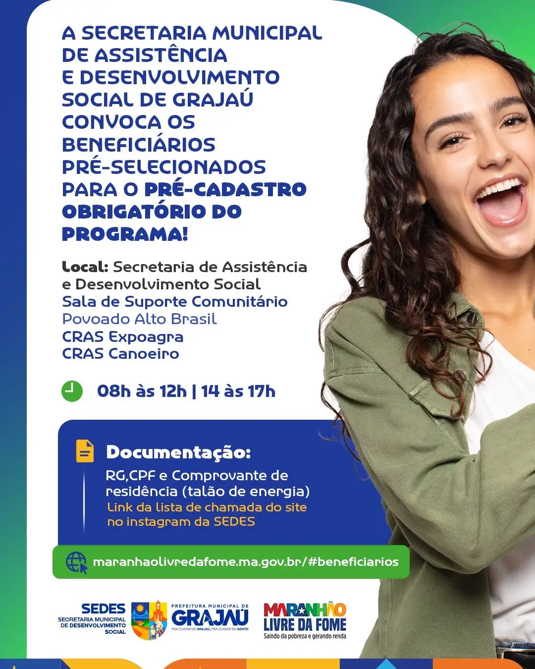 Foto 1 – Atenção, beneficiários pré-selecionados! 📣